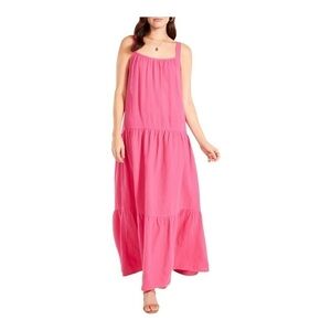 𝅺bb Dakota by Steve Madden raspberry tiered maxi